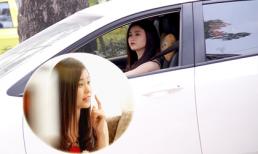 Trương Quỳnh Anh lái xe đi làm đẹp giữa scandal ly hôn