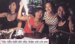 Trúc Diễm mở tiệc tưng bừng chia tay đời độc thân