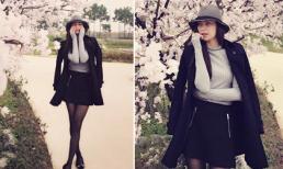 Hà Hồ rạng rỡ hơn hoa giữa khung cảnh thiên nhiên thơ mộng