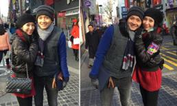 Ngô Kiến Huy và Khổng Tú Quỳnh ấm áp dạo chơi tại Hàn Quốc