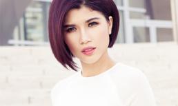 Trang Lạ thướt tha áo dài trắng trên đất Mỹ