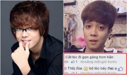 Bùi Anh Tuấn trẻ trung hơn với tóc mới