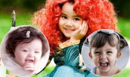 Ngắm nụ cười đẹp thiên thần của các tiểu công chúa nhà sao Việt