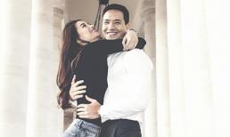 Trương Ngọc Ánh ôm chặt Kim Lý ở trời Âu