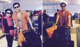 Vũ Hoàng Việt 'vui như Tết' vì được bồ tỷ phú đón ở sân bay