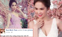 Chị gái Ngọc Trinh khoe ảnh em gái xinh như công chúa