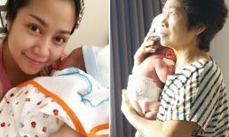 Ốc Thanh Vân khoe khéo con trai mới sinh phơi nắng cực yêu