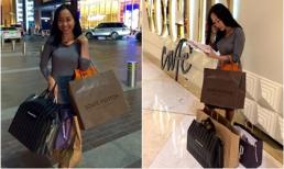 Đoan Trang tung tăng ở nước ngoài 'gom hàng hiệu'