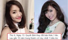 Bích Phương bất ngờ 'xuống tóc' sau 10 năm trung thành với tóc dài