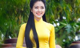 Hoa hậu Ngọc Anh duyên dáng với 'suối tóc' mềm mượt
