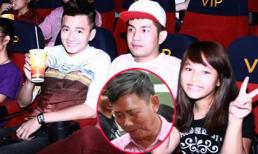 Ngô Kiến Huy rủ bố đi xem phim cùng fans 