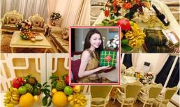 Trà Ngọc Hằng khoe khéo phòng khách 'sang chảnh'