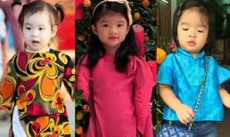Thời trang ngày Tết “gây sốt” của nhóc tì nhà sao Việt