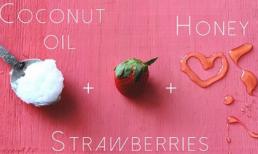 Chăm sóc da đẹp, tóc suôn chỉ với trái dâu tây 