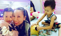 Khánh Ngọc khoe con trai 3 tuổi tiết kiệm được 35 triệu 1 năm