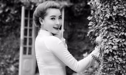 Hải Băng dịu dàng với áo dài xuân