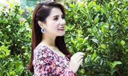 Kiwi Ngô Mai Trang đẹp “không tì vết” giữa vườn xuân