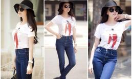 Nàng chân cong đừng vội chối từ quần jeans bó