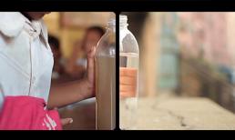 Cảm động trước câu chuyện chai nước sạch