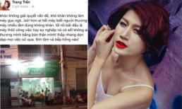 Trang Trần lần đầu chia sẻ sau scandal trên trang cá nhân