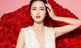 Vũ Ngọc Anh khoe nét gợi cảm trong ngày đầu xuân