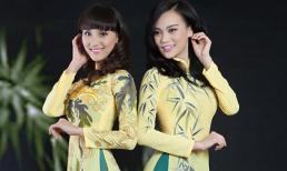 Cao Thùy Linh, Thái Tú Anh nền nã với áo dài 'Tứ bình'