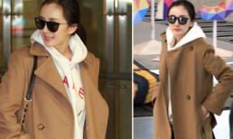 Dương Mịch xinh tươi phớt lờ tin đồn cấm họ hàng nhà chồng đến thăm con