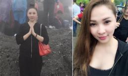 Siêu mẫu Quỳnh Thư xinh tươi đi lễ chùa