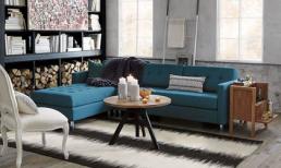 Phòng khách hiện đại với ghế sofa nhiều khối