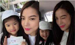 Trương Ngọc Ánh 'trốn' người yêu hẹn hò cùng con gái ngày 8/3