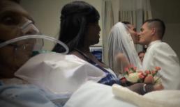 Con gái làm đám cưới bên giường bệnh của cha gây xúc động mạnh