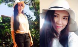 Diễm Hương khoe dáng thon gọn như thời con gái