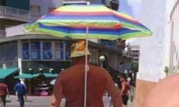 Cách hay cho chàng lười đi nắng