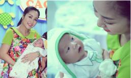 Ốc Thanh Vân khoe gương mặt thiên thần của con trai thứ 3