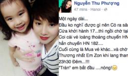 Vợ cũ Thành Trung và con gái tức tốc ra Bắc viếng bà nội