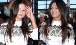 Selena Gomez lộ cằm ngấn mỡ, thân hình 'phì nhiêu'