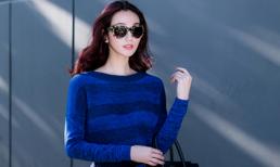  Khánh My xuống phố với loạt phụ kiện đắt tiền