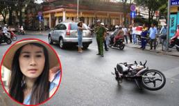 Người đẹp Thân Thúy Hà 'gặp nạn' trên phố Sài Gòn