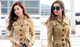 Lee Da Hae rạng ngời, quyến rũ ở sân bay