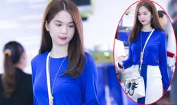 Ngọc Trinh cùng chân dài Venus biến sân bay thành sàn diễn