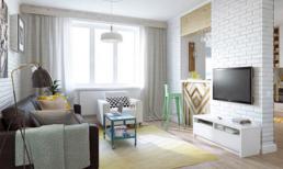 Nhà 45m2 sống sướng mê tơi