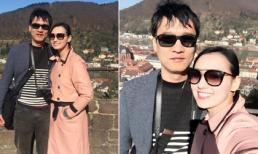 Vợ chồng Lã Thanh Huyền tình tứ ở trời Tây kỷ niệm 4 năm ngày cưới