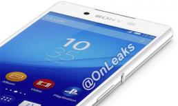 Lộ ảnh Sony Xperia Z4 với thiết kế sắc nét