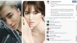 Sơn Tùng MTP xuất hiện trên fanpage lớn nhất của Song Hye Kyo
