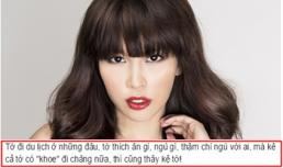 Hà Anh: 'Tớ yêu bao người, ngủ với ai cũng kệ tớ'