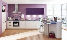 Nhà bếp hiện đại với ý tưởng màu sơn đẹp 'miễn chê'