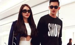 Linh Chi - Võ Cảnh sánh đôi sang Hàn nhận giải