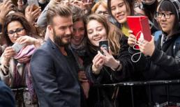 David Beckham bị fans vây kín ở Madrid