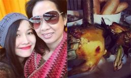 Kim Hiền hạnh phúc khi được dì tẩm bổ lúc chồng đi vắng