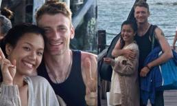 Phương Vy hạnh phúc hưởng tuần trăng mật muộn cùng chồng Tây